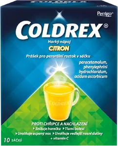 COLDREX HORKÝ NÁPOJ CITRON | 10 sáčků
