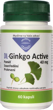 DL-Ginkgo Active 60 kapslí