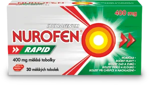 NUROFEN Rapid 400 mg 30 měkkých tobolek